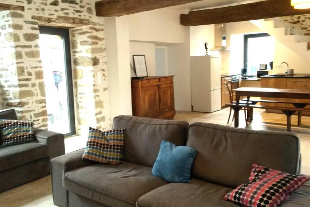 Keraudren Rhuys - Longere Xviiie - 10 Pers - 4 Chb - Plage A Pied سانت غيلداز دو ريونز المظهر الخارجي الصورة
